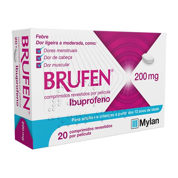 Brufen 200mg 20 Comprimidos Revestidos