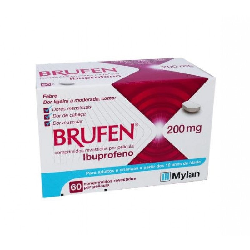 Brufen 200mg 60 Comprimidos Revestidos