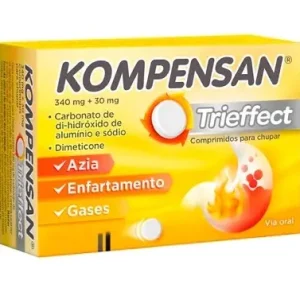 Kompensan Trieffect 340/30 Mg 20 Comprimidos para Chupar