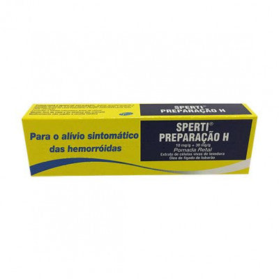 Sperti Preparação H, 10/30 mg/g-25g x 1 pomada rectal bisnaga