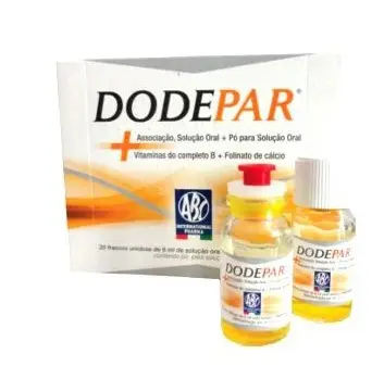 Dodepar 6 mL x 20 ampolas bebíveis