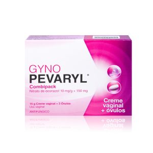 Gyno-Pevaryl Combipack (15g), 10mg/g + 150mg x 1 creme bisnaga + óvulo