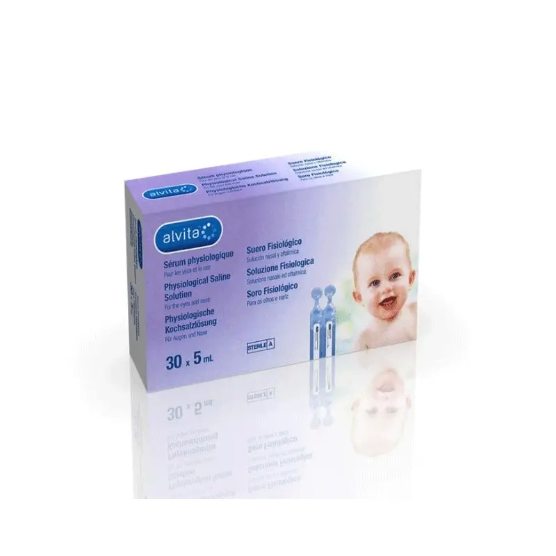 Alvita Soro Fisiológico 5ml X 30unidades
