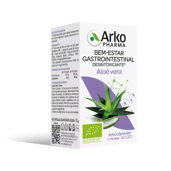 Arkocapsulas Aloé Vera Cápsulas X30