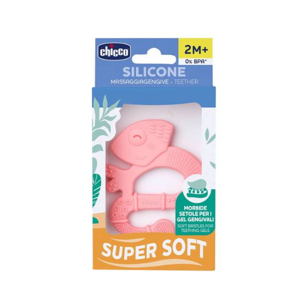 Chicco Anel de Dentição Iguana Rosa 2M+ - Image 2
