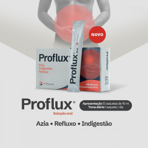 Proflux Solução Saquetas Baunilha 15ml  x12 unidades