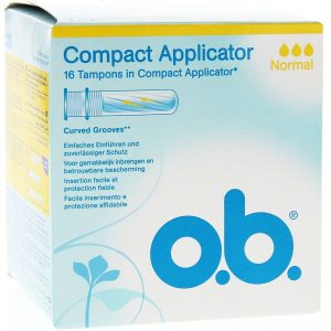 OB Normal Tampão c/ Aplicador (x16 unidades)