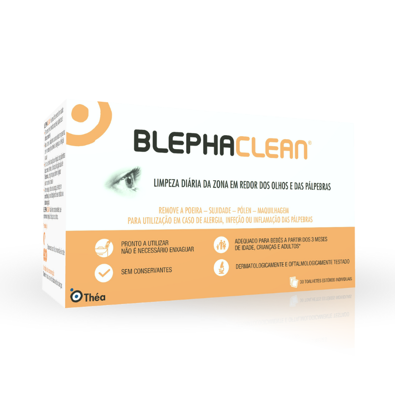 Blephaclean Limpeza Diária das Pálpebras x30 1 Blephaclean Limpeza Diária das Pálpebras x30