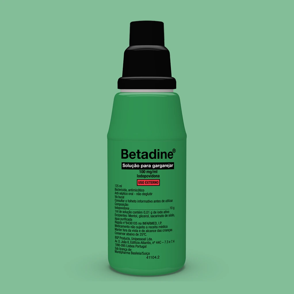 Betadine® Solução para gargarejar 1 Betadine® Solução para gargarejar