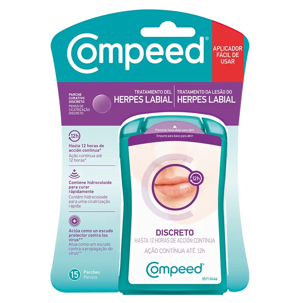 Compeed 15 Penso Herpes Invisível