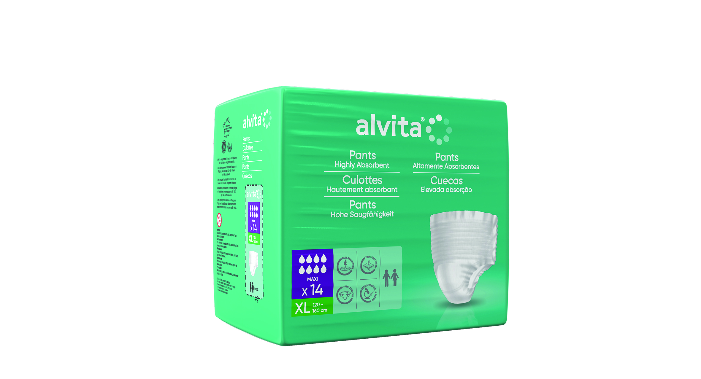 Alvita Cueca Noite Maxi Xl X14