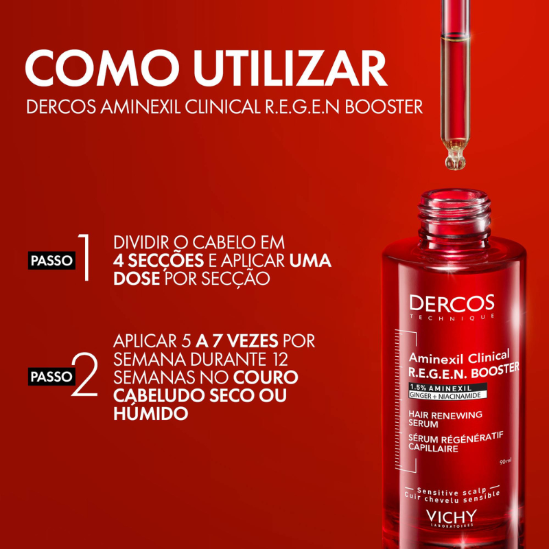 Dercos Aminexil Clinical Queda Homem 21 Ampolas - Image 2