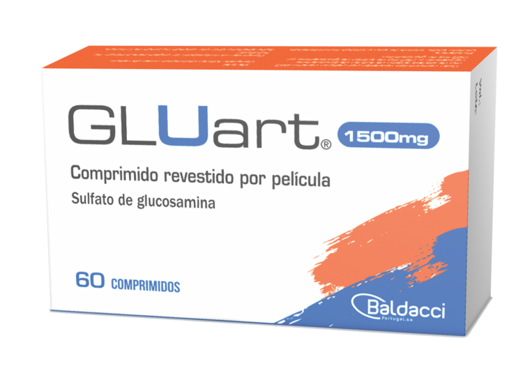 Gluart 1500mg  60 Comprimidos Revestidos