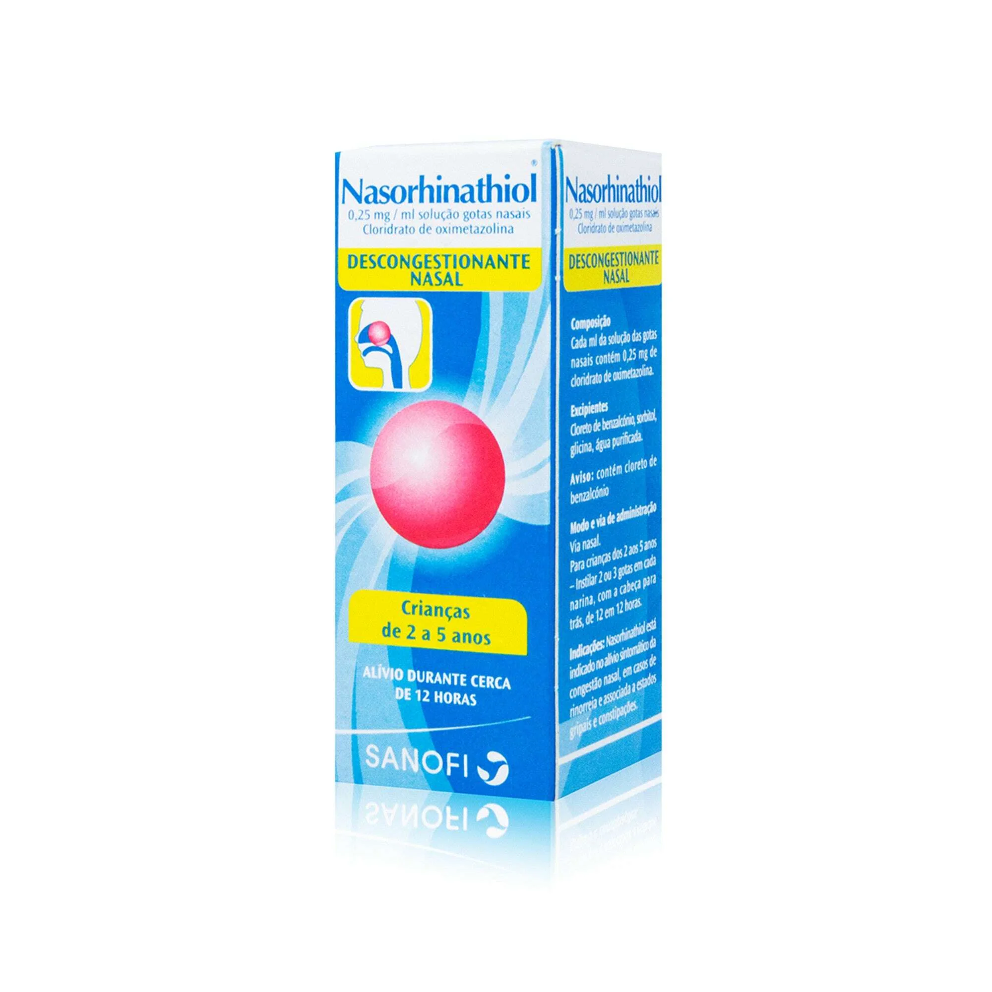 Nasorhinathiol, 0,25 mg/mL-15mL x 1 sol nasal conta-gotas 1 Nasorhinathiol, 0,25 mg/mL-15mL x 1 sol nasal conta-gotas
