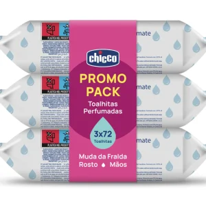 Chicco Toalhetes Perfumados (x72 unidades) Pack Triplo