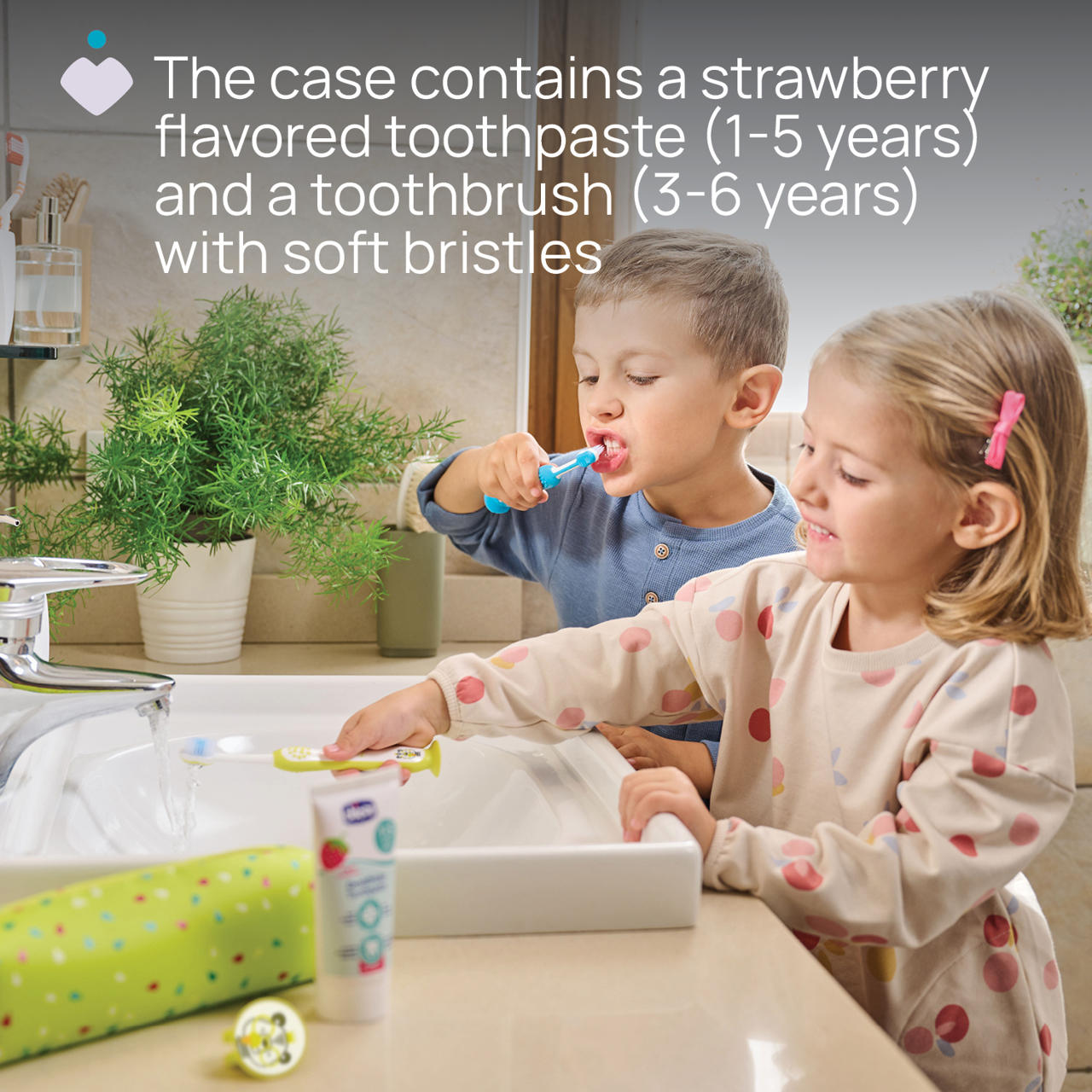 Chicco Conjunto Higiene Oral Tig 3-6A - Image 2