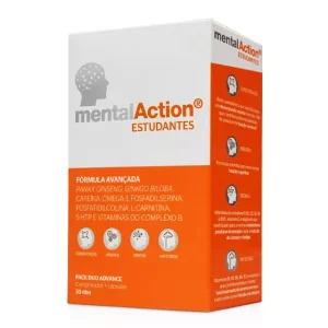 MentalAction Estudante 30 Comprimidos + 30 Cápsulas