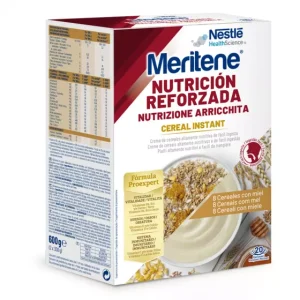 Meritene Cereal Instant Mel Saq 300g X2 pó susp oral medida