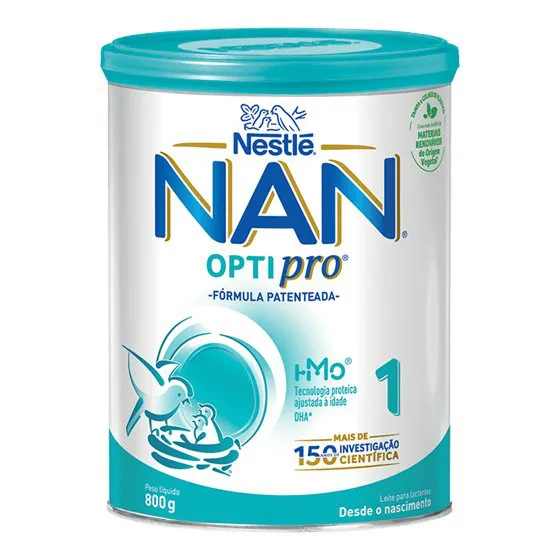 Nan Optipro 1 Leite Lactentes 800g 1 Nan Optipro 1 Leite Lactentes 800g