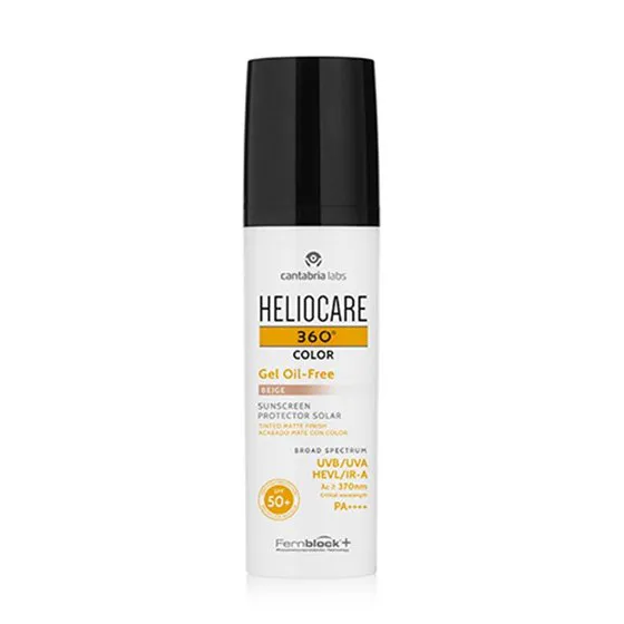 Heliocare 360º Color Gel Oil Free SPF50+ Beige 50ml