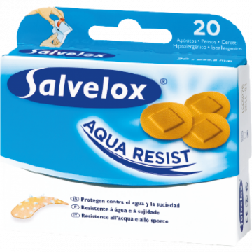 Salvelox Aqua Resist Penso Plastico Redondo X20