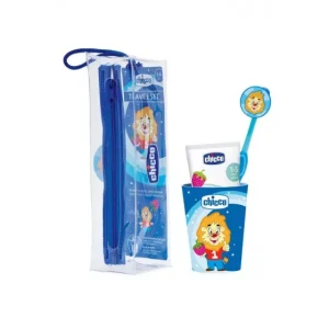 Chicco Conjunto Higiene Oral 3-6 Anos Azul