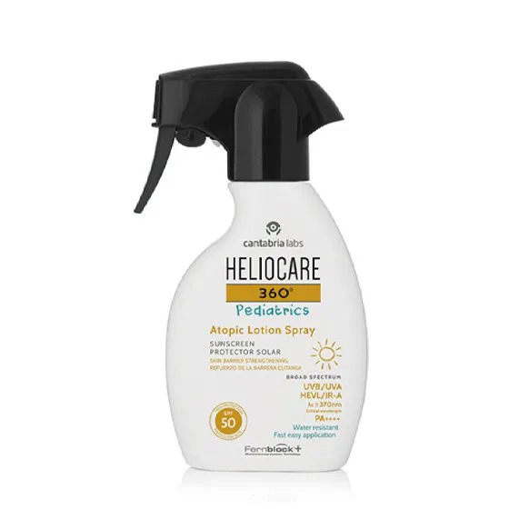 Heliocare 360º Pediatrics Atopic Loção Spray SPF50+ 250ml