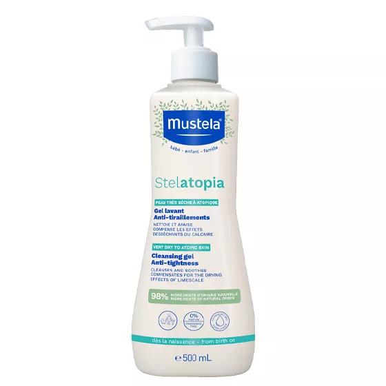 Mustela Bebe Pele Atopica Stelatopia Gel Lavante 500Ml
