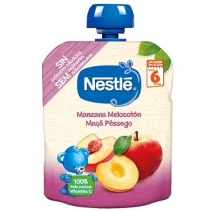 Nestle Pacotinho Maca Pessego 90G 6M+