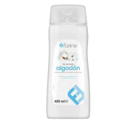 Farline Gel Banho Algodao 400ml