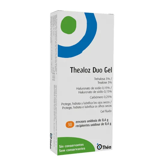 Thealoz Duo Gel Oftalmico Unid 0,4g X 30