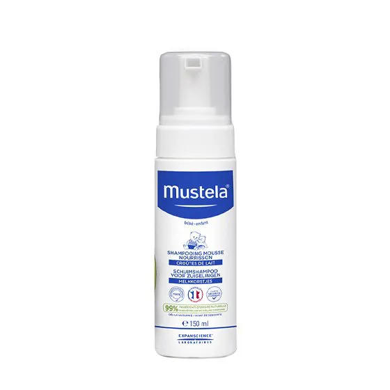 Mustela Bebé Champô Espuma Recém-Nascido 150ml