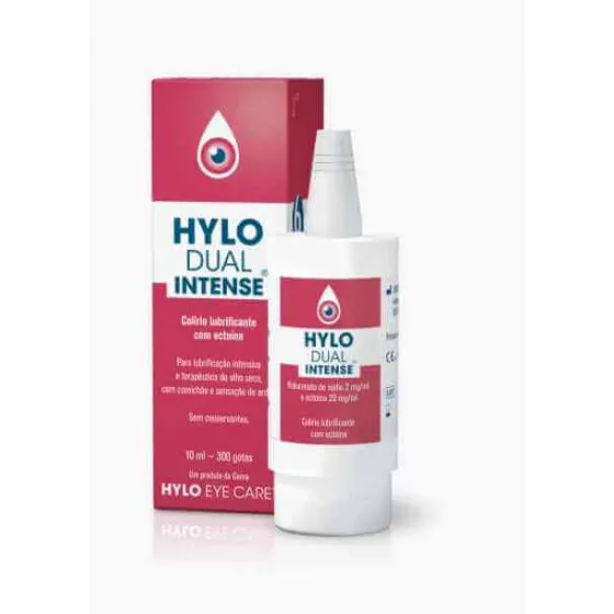 Hylo Dual Intense Colírio Lubrificante Olho Seco 10ml