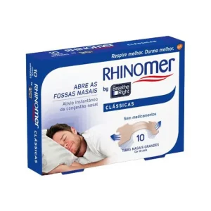 Breathe Right 10 Tiras Nasais Clássicas Tamanho G