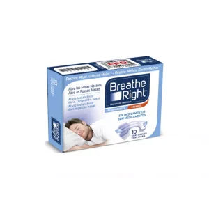 Breathe Right Penso Nasal Transparente Grande 10 Unidades
