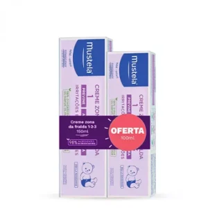 Mustela Bebé Creme Zona Fralda 123 150 ml com Oferta de 2ª Embalagem 100 ml
