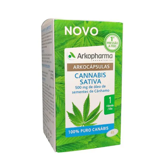 Arkocápsulas Cannabis Sativa 45 Cápsulas