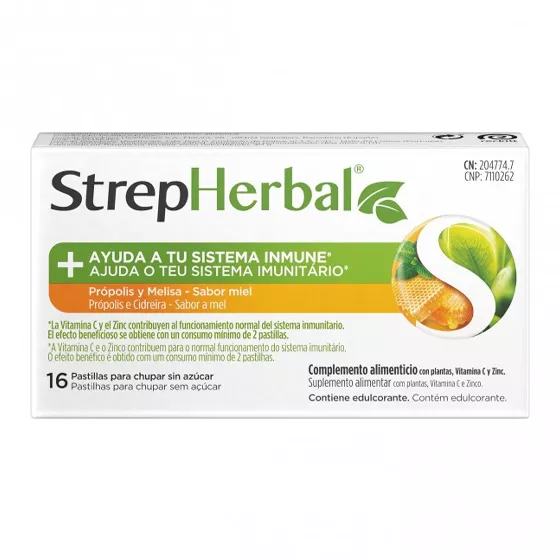 Strepherbal Prop Cidreira Mel Pst X16