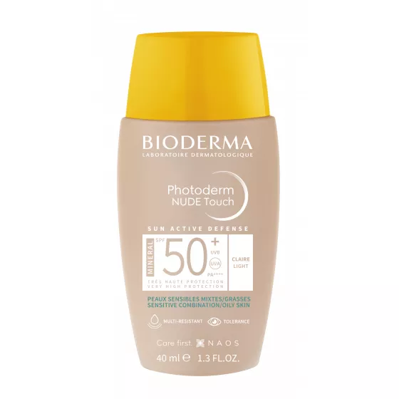 Bioderma Photoderm Nude Touch SPF50+ Claro 40ml