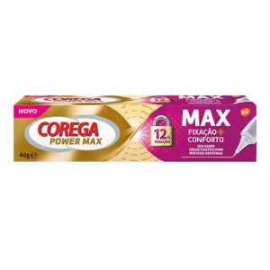 Corega Power Max Creme de Fixação e Conforto 40g