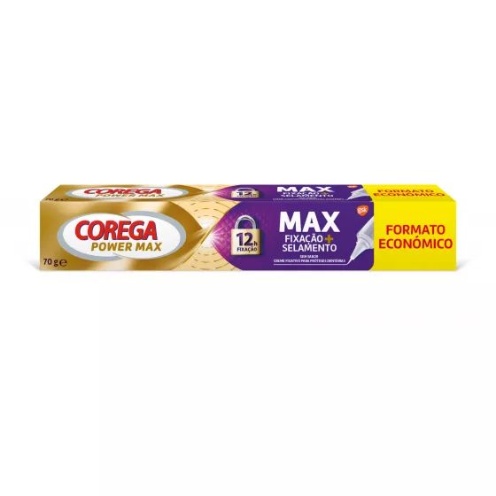 Corega Power Max Creme de Fixação e Conforto 70g