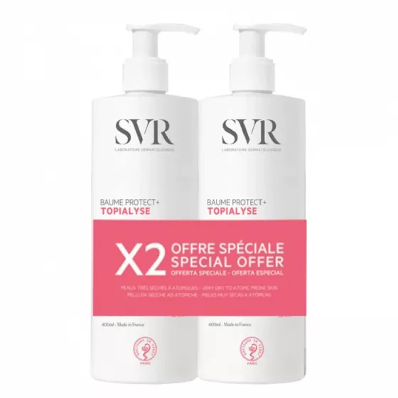 SVR Topialyse Baume Protect+ 400ml X2