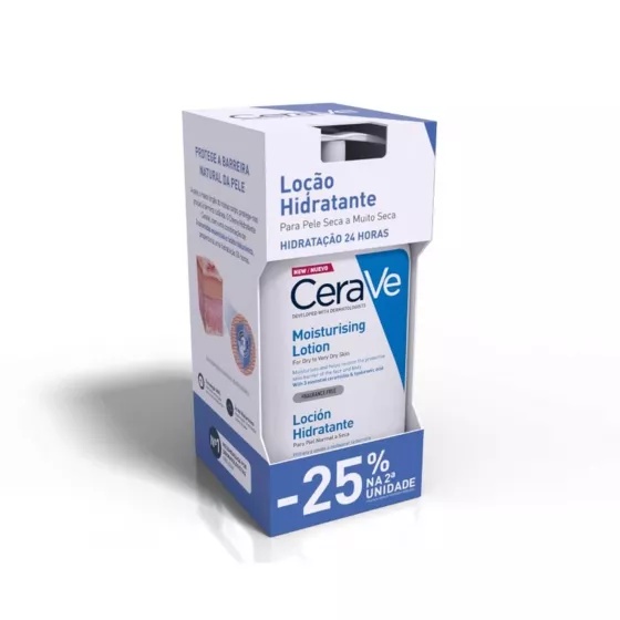 CeraVe Loção Corporal Hidratante 2 x 473ml