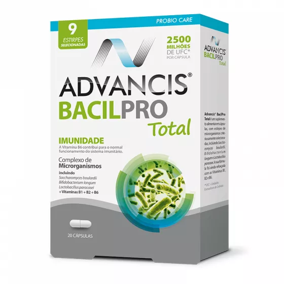 Advancis Bacilpro Total Caps X20