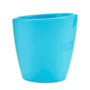 Chicco Mini Copo de Silicone Azul 6M+