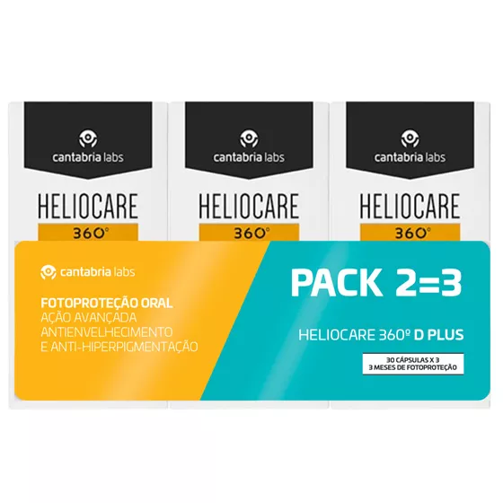 Heliocare 360º D Plus 30 Cápsulas Oferta 3ª Embalagem