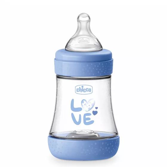Chicco Biberão Perfect5 150ml Azul 1 Chicco Biberão Perfect5 150ml Azul