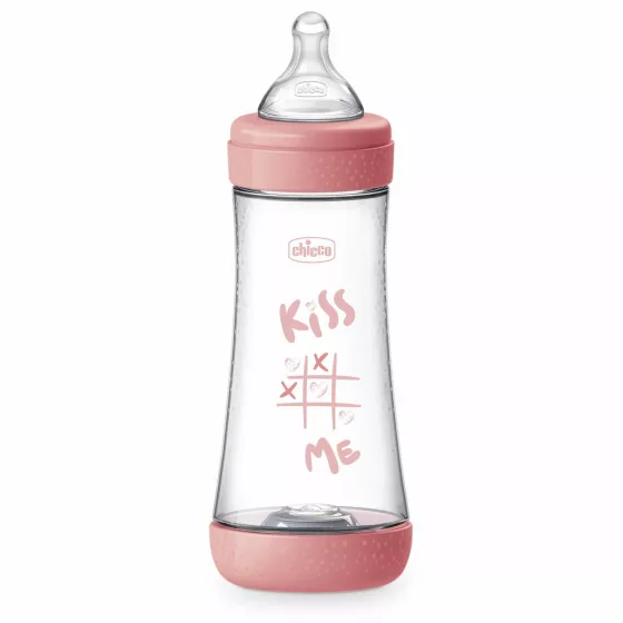 Chicco Biberão Perfect5 300ml Rosa