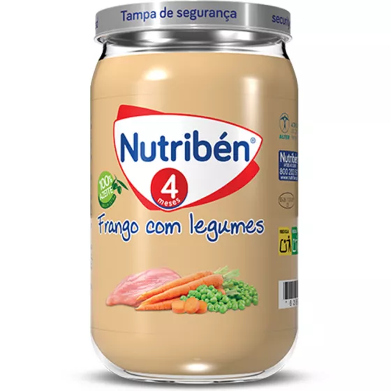 Nutriben Boiao 4 Legumes Frango 235G