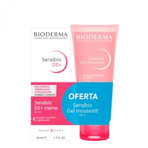 Sensibio Bioderma DS Creme com Oferta Gel Moussant de 100ml